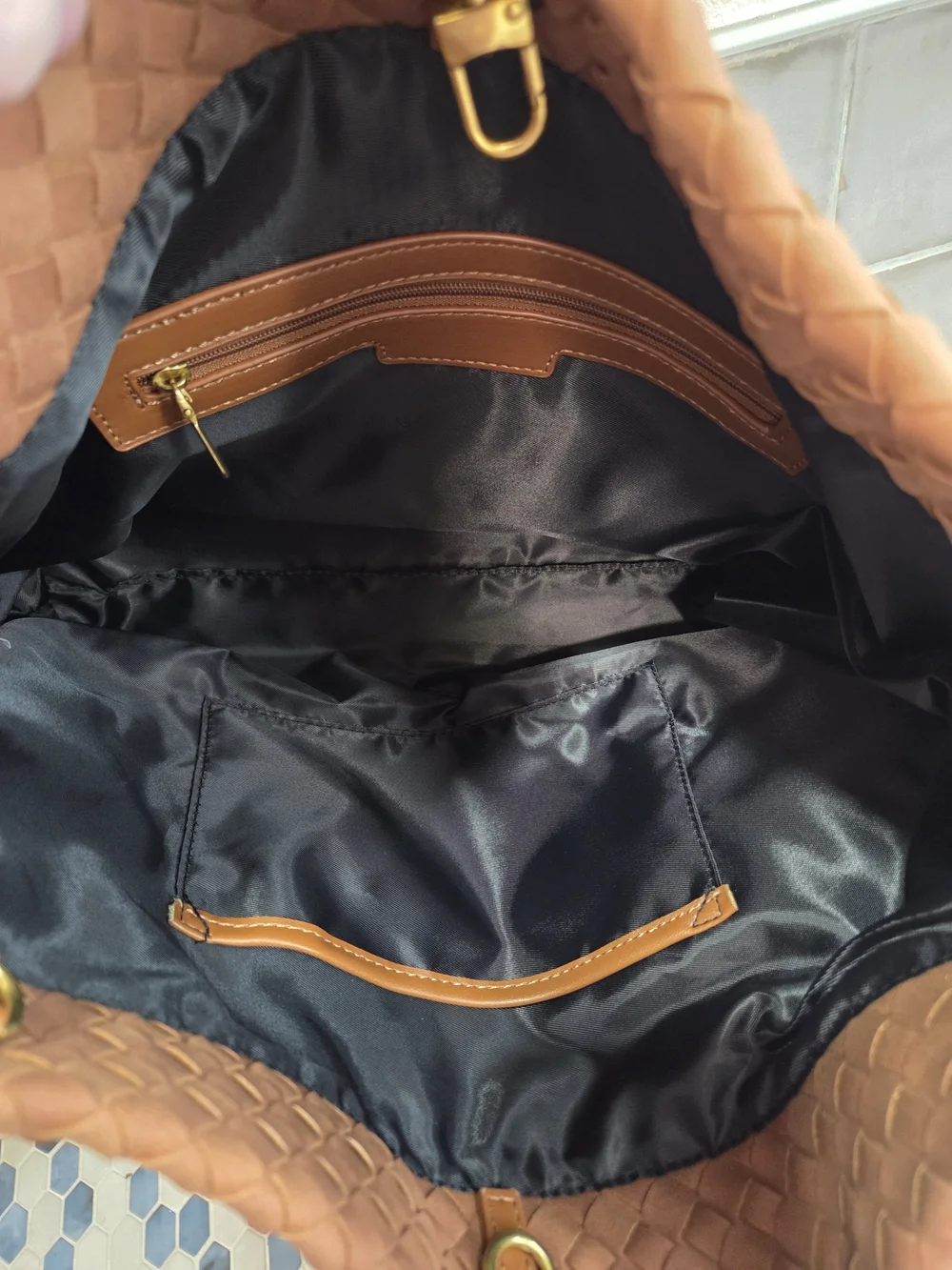 Woven Hobo Bag